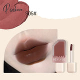 Cute Velvet Matte Lip Gloss Whitening Waterproof Long-Lasting Mud Ice Cream Lipstick For Women