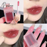 Cute Velvet Matte Lip Gloss Whitening Waterproof Long-Lasting Mud Ice Cream Lipstick For Women