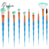 Diamond Makeup Brushes Set Beauty Make Up Brush Tool Cosmetic Powder Foundation Blending Eye Shadow