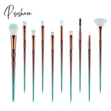 Diamond Makeup Brushes Set Beauty Make Up Brush Tool Cosmetic Powder Foundation Blending Eye Shadow