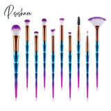 Diamond Makeup Brushes Set Beauty Make Up Brush Tool Cosmetic Powder Foundation Blending Eye Shadow