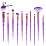 Diamond Makeup Brushes Set Beauty Make Up Brush Tool Cosmetic Powder Foundation Blending Eye Shadow