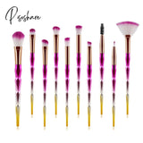 Diamond Makeup Brushes Set Beauty Make Up Brush Tool Cosmetic Powder Foundation Blending Eye Shadow