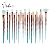 Diamond Makeup Brushes Set Beauty Make Up Brush Tool Cosmetic Powder Foundation Blending Eye Shadow