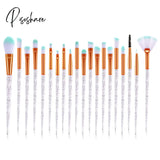 Diamond Makeup Brushes Set Beauty Make Up Brush Tool Cosmetic Powder Foundation Blending Eye Shadow