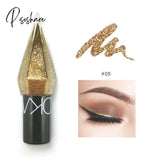 Diamond Shiny Liquid Eyeliner Pearlescent Waterproof Silver Rose Gold Glitter Sequins Eye Shadow