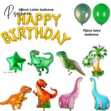 Dinosaur Party Supplies Little Dino Theme Decorations Banner Balloon Set For Kids Boy 1St Birthday