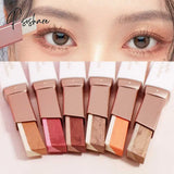 Double Color Glitter Eye Shadow Stick Matte Eyeshadow Makeup Waterproof Bicolor Shimmer Cosmetics
