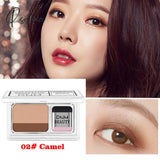 Double Color Gradient Lazy Eye Shadow Makeup Palette Glitter Eyeshadow Pallete Waterproof Shimmer