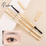 Double Head Eyebrow Pencil Long Lasting Waterproof 5 Colors Eye Brow Pen Tint Mascara Enhance