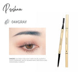 Double Head Eyebrow Pencil Long Lasting Waterproof 5 Colors Eye Brow Pen Tint Mascara Enhance