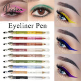 Double-Headed Durable Sweatproof Eyeliner Pencil Eye Shadow Lasting Liner Pigment Waterproof Makeup