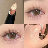 Glitter Highlighter Clear Sparkle Rhinestone Fluorescent Eyeliner Pencil Eyeshadow Stick 6 Colors to Choose from