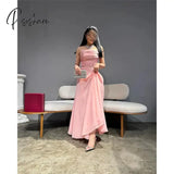 Elegant A-line Strapless Prom Dress Sleeveless Applique Party Dress Saudi Arabia  Customize Occasion Gown Long Dresses