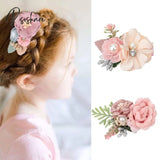 Elegant Flower Hair Clips For Women Girls 8 Style Big Holiday Sand Beach Bridal Accessories