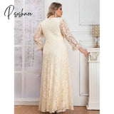 Elegant Lace Mother Of The Bride Dresses 2024 Long Sleeves Overskirt Wedding Guest Dress