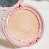 Embossed Feather Soft Honey Powder Cake Light Delicate Concealer Oil Control Makeup Invisible Pores
