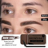 Eyebrow Gel Wax Brow Soap 6 Color Tint Enhancer Natural Makeup Sculpt Lift Make-Up For Women