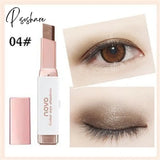 Eyeshadow Stick Stereo Gradien Shimmer Double Color Eye Shadow Cream Pen Makeup Cosmetics Tool