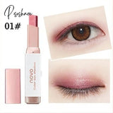 Eyeshadow Stick Stereo Gradien Shimmer Double Color Eye Shadow Cream Pen Makeup Cosmetics Tool