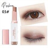 Eyeshadow Stick Stereo Gradien Shimmer Double Color Eye Shadow Cream Pen Makeup Cosmetics Tool