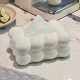 Charming Cloud-Shaped Plastic Tissue Box Holder for Home Decor - Ideal for Kitchen, Bedroom & Living Room, Bedroom Essentials|Decorative Item|Glossy Plastic, Plastic, Decorative Item, Glossy
