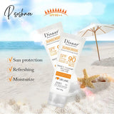 Facial Body Sunscreen Whitening Sun Cream Sunblock Skin Protective Anti Protection Spf 50/Spf 90