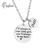 Fathers Day Gift Keychain For Dad You Will Always Be My Hero Birthday Valentine From Daughter Son