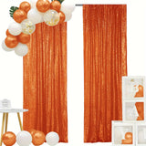 2/4pcs Vibrant Multi-Color Sequin Backdrop Curtain - Sparkling Photography Prop, Birthday Party Decor, Wedding Decoration, Home Decor Accent - Reusable, Easy to Hang, Durable, and Versatile Background Curtain for Memorable Mo