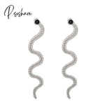 Female Unusual Earring Dragon Long Earrings For Women High-Grade Metal Personality Pendant Unique