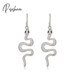 Female Unusual Earring Dragon Long Earrings For Women High-Grade Metal Personality Pendant Unique