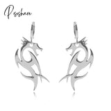 Female Unusual Earring Dragon Long Earrings For Women High-Grade Metal Personality Pendant Unique