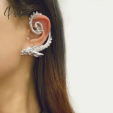 Female Unusual Earring Dragon Long Earrings For Women High-Grade Metal Personality Pendant Unique