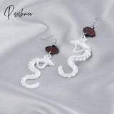 Female Unusual Earring Dragon Long Earrings For Women High-Grade Metal Personality Pendant Unique