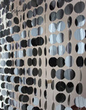 Festival Party Supplies Pvc Sequins Curtain Interior Decorative Curtains Diy Wedding Black