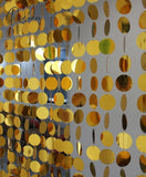 Festival Party Supplies Pvc Sequins Curtain Interior Decorative Curtains Diy Wedding Gold