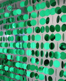 Festival Party Supplies Pvc Sequins Curtain Interior Decorative Curtains Diy Wedding Green