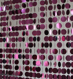 Festival Party Supplies Pvc Sequins Curtain Interior Decorative Curtains Diy Wedding Red Wine