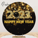 Fireworks Round Backdrop Photography Merry Christmas Happy New Year Festival Party Baby Portrait