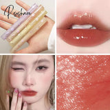 Flower Smooth Jelly Lipstick Moisturizing Long-Lasting Waterproof Lip Gloss Korean Makeup Clear