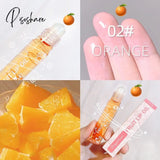 Fresh Fruit Roll-On Lip Balm Primer Moisturizing Transparent Oil Long Lasting Gloss Tint Care 02