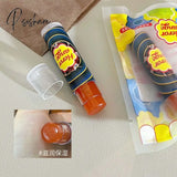 Fruit Lip Balm Moisturizing Clear Lip-Primer Mask Cute Jelly Tinted Gloss Stick Lighten Lines Plump