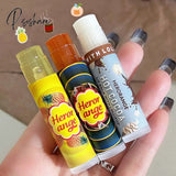 Fruit Lip Balm Moisturizing Clear Lip-Primer Mask Cute Jelly Tinted Gloss Stick Lighten Lines Plump