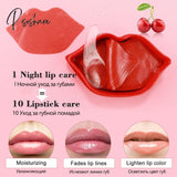 Fruit Vitamin C Moisturizing Skincare Lip Mask Reducing Wrinkles Repair Skin Patches Face Care