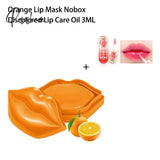 Fruit Vitamin C Moisturizing Skincare Lip Mask Reducing Wrinkles Repair Skin Patches Face Care