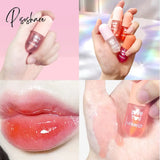 Fruity Lips Plumper Oil Moisturizing Repairing Reduce Lip Fine Serum Korean Cosmetic Tools Sexy Lip Gloss Makeup Wholesale