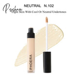 Full Cover Liquid Concealer Foundation Cream Makeup Face Eyes Dark Circles Scars Acne Base Cosmetic