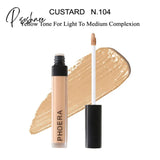 Full Cover Liquid Concealer Foundation Cream Makeup Face Eyes Dark Circles Scars Acne Base Cosmetic