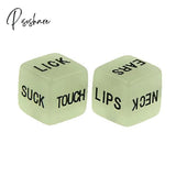 Funny Glow In Dark Love Dice Toys Adult Couple Lovers Games Aid Sex Party Toy Valentines Day Gift