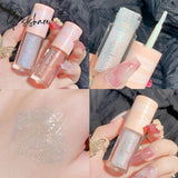 Galaxy Shimmer Eyeshadow Long-Lasting Waterproof Sequins Pearlescent Eyeliner Shiny Eye Makeup